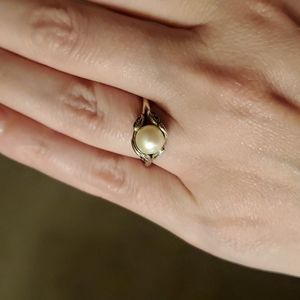 Pandora pearl ring